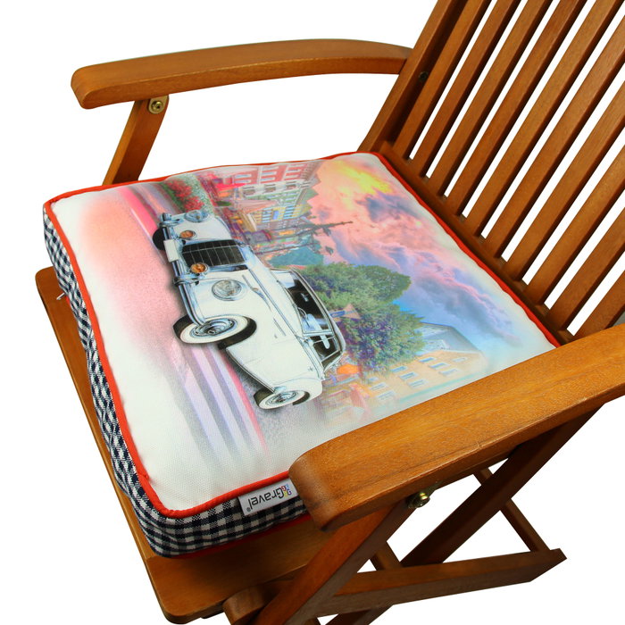 Aberto Design Cojín YM1070 Multicolor 42 x 42 cm